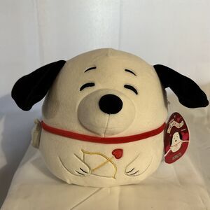 Squishmallow 8" Snoopy Cupid with Bow & Arrow Valentine Plush - Cute!